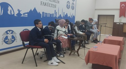 Hakikati gören görme engelli imam hatip öğrencileri ile Mevlid-i Nebi kutlaması gerçekleştirildi.